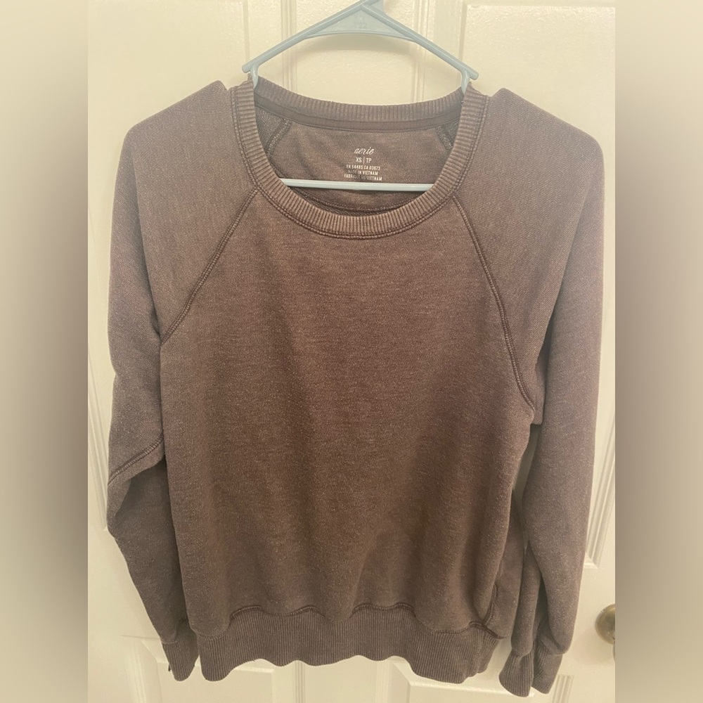 Brown sweatshirt by Aerie
